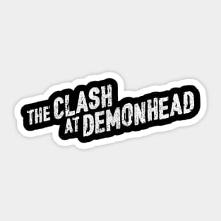 The Clash At Demonhead - Scott Pilgrim Sticker